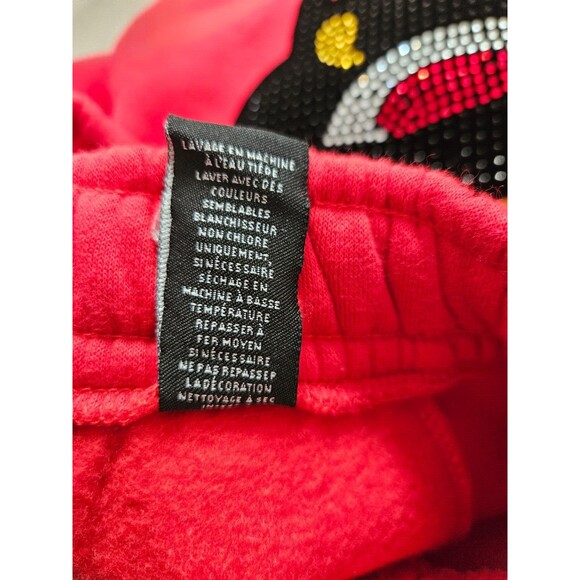Roku Studio Women's Tear Sweatpants Joggers Red Size Medium - Picture 10 of 10